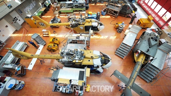 에어버스 헬리콥터 공장 모습