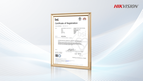 하이크비전(Hikvision)이 미국 국립표준기술연구소(NIST)의 사이버보안 프레임워크 CSF 2.0 인증을 획득했다. [사진=하이크비전]<br>" height="338" loading="lazy